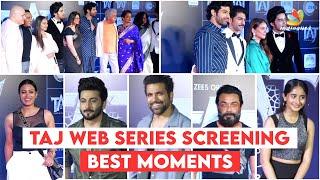 Taj Screening BEST MOMENTS  | Shocking Forgotten Bollywood Stars Arrive in Style!