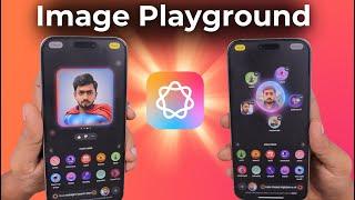 IMAGE PLAYGROUND  Apple Intelligence | How to Use on iPhone?