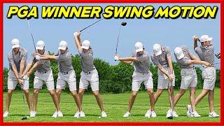 PGA Winner "Davis Thompson" Driver-Iron Swings & Slow Motions