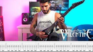 Bullet For My Valentine - "Deliver Us From evil" - Guitar Cover with On Screen Tabs(#25)