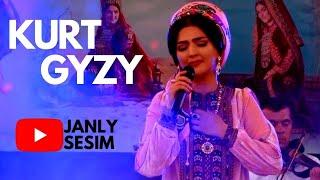 Gulshirin Ovezmammedova Kurdish girl Until the bride Live Folk Song Janly Sesim 2020