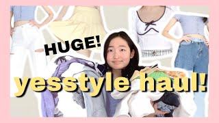 HUGE YESSTYLE try-on haul | 20 items (honest review) 2021 - Spring Yesstyle Try-on Haul