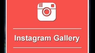 Instagram Gallery Free Plugin Installation On Wordpress