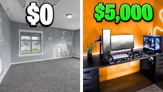 Transforming My Cousins DIRTY Room into His $5,000 DREAM Gaming Setup