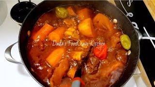 How To Cook Sunday Stew | Staple Dish Prepared In A Creo Aku Home | Dada's FoodCrave Kitchen