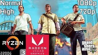 GTA V - Ryzen 3 2200G Vega 8 & 8GB RAM