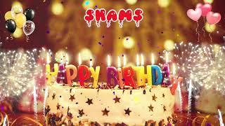 SHAMS Birthday Song – Happy Birthday Shams