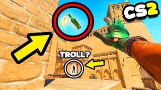 0 IQ TROLLING IN CS2! - COUNTER STRIKE 2 CLIPS