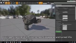 UE4 quick tutorial: Custom collision from Blender