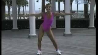 Denise Austin shows us her sweaty camel toe while working out at Web Junk Videos — Funny, Crazy and Wacky viral videos!