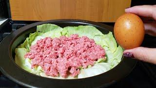 This is the tastiest ground beef I've ever eaten ! Incredible Ground Beef and Cabbage Recipe!