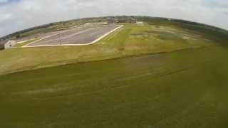 Ground-hugging FPV over cornfields