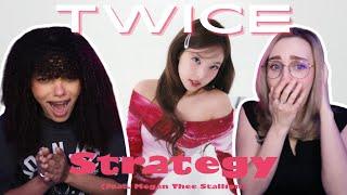 COUPLE REACTS TO TWICE “Strategy (feat. Megan Thee Stallion)” M/V