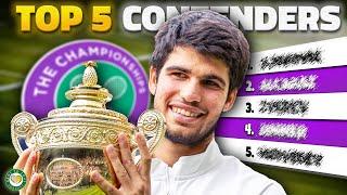 Men's Top 5 Contenders at Wimbledon 2024