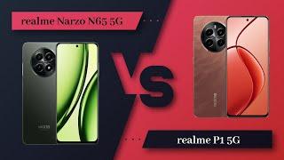 realme Narzo N65 5G Vs realme P1 5G - Full Comparison [Full Specifications]