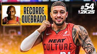 QUEBRAMOS O RECORDE DO JORDAN | NBA 2K25 MyCareer (Ep.54)