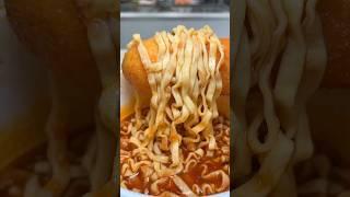 buldak tang ramen with korean corn dog #asmr #koreanfood