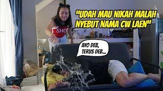 PRANK NYEBUT NAMA CW LAIN PAS TIDUR - INDIRA LANGSUNG NGAMUK | AA UTAP