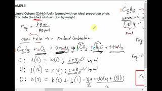 Combustion of Hydrocarbon Fuels - Balancing