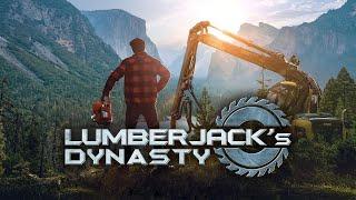 Lumberjack's Dynasty - Первый запуск, первый взгляд. Знакомство с игрой. Симулятор лесоруба