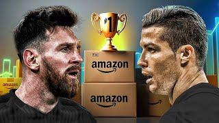 Messi o Rolando - Quien vende mas en Amazon