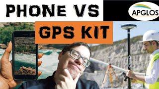 How to use GPS on your phone to land survey an area?