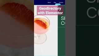 Elementor with Geodirectory #businessdirectory #geodirectory #wordpress #elementor