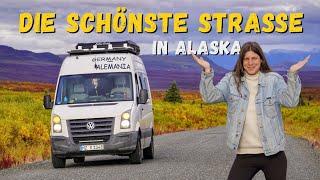 Einsame Traumstraße in ALASKA | DENALI Highway mit dem Camper in den USA