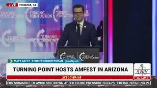 FULL SPEECH: Matt Gaetz TPUSA's America Fest Conference: Day Four - 12/22/24