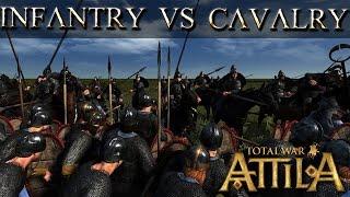 Cavalry vs Spear Wall, Shield Wall and Spaghetti - Total War Attila Age of Charlemagne patch