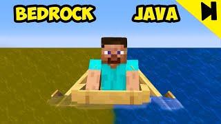 Diferencias entre Minecraft Java y Bedrock
