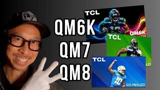 2025 QM6K یا 2024 QM7، QM8؟ بهترین تلویزیون TCL برای شما!