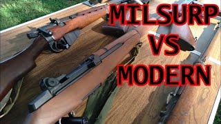 Milsurp Rifles VS Modern Rifles