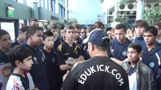 Football Academies - EduKick England EIFA Founder, Joey Bilotta chats with the players!