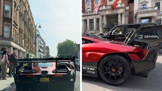 Arab Millionaire Driving His $2 Million MCLAREN SENNA GTR (Exhaust Sounds & Public Reactions!)