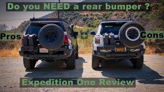 Rear bumper pros/cons plus Expedition One bumper review! 5th Gen 4Runner and GX460