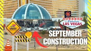 Mirage Demolition SHOCKS the Strip: What’s Left Now? September Las Vegas CONSTRUCTION Update