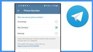 Telegram Phone Number Privacy | Telegram Number Hide | Hide Number On Telegram