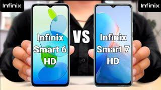 Infinix Smart 6 HD Vs Infinix Smart 7 HD  #Trakontech.