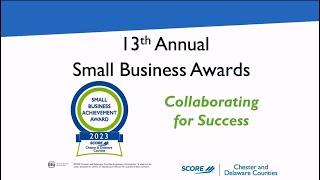 2023 SCORE Small Business Achievement Awards