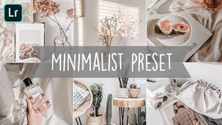 How To Edit Minimalist Preset - Lightroom Mobile Presets Free Dng | Aesthetic Preset | White Preset