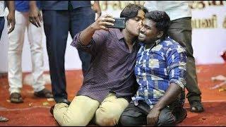 Vijaysethupathi with fans #hugging#kissing#love