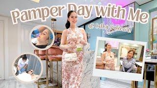 PAMPER DAY WITH ME AT CATHY VALENCIA CLINIC | Jessy Mendiola