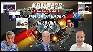 LIVE | KOMPASS - 8. Wochenrückblick mit Alexa und Stefan und zu Gast: Dr. Daniel Langhans