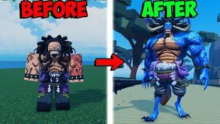 Awakening HYBRID DRAGON FRUIT and Becoming KAIDO In One Piece Roblox