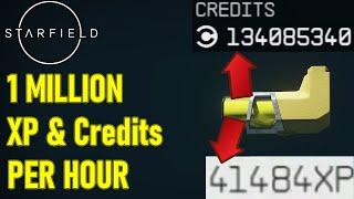 How to get Rich in Starfield by SELLING DRUGS: 1 MILLION xp and credits PER HOUR, money glitch & exp