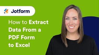 How to Extract Data From a PDF Form to Excel