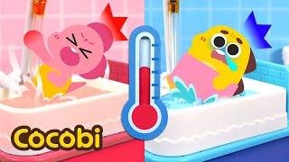 Mix - Hot and ColdSong | Temperature For Kids and More! | Kids Songs | Cocobi