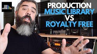 What's The Difference Between a Production Music Library and Royalty Free | A beginner's guide