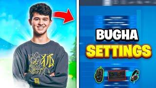 Bugha's New Pro Season 7 Settings! (Fortnite Keybinds, Setup, Colorblind Mode & Sensitivity 2021!)